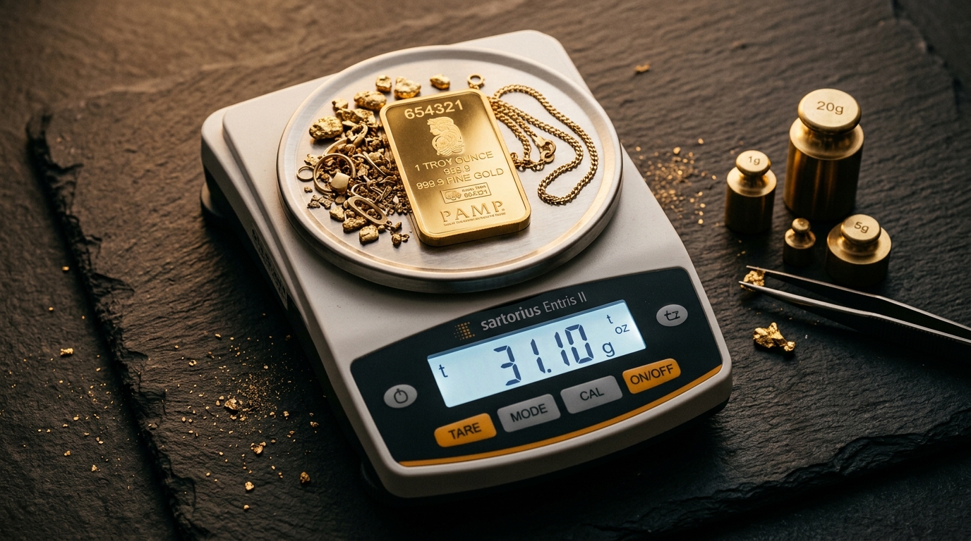 Unità di peso dell'oro spiegate: Grammi, pennyweight e once troy